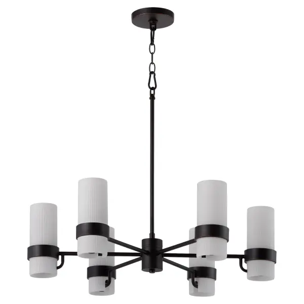 Sojourn 6-Light Chandelier in Bronze - Image 1