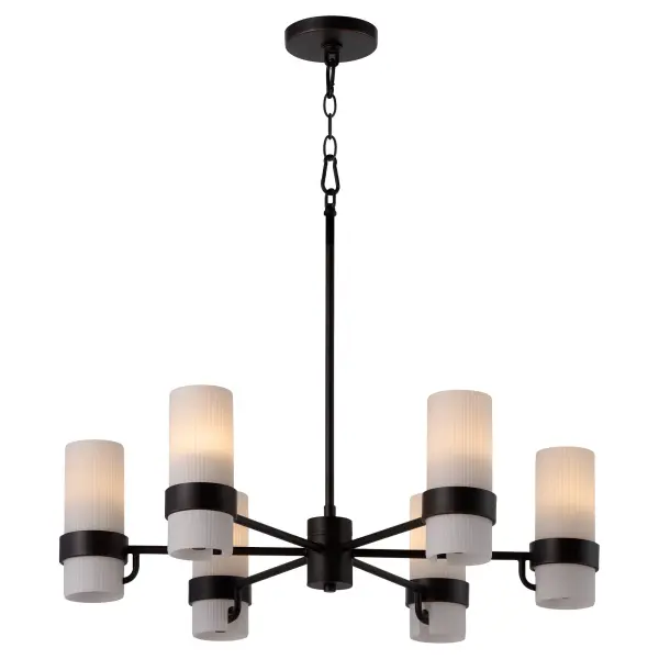 Sojourn 6-Light Chandelier in Bronze - Image 2