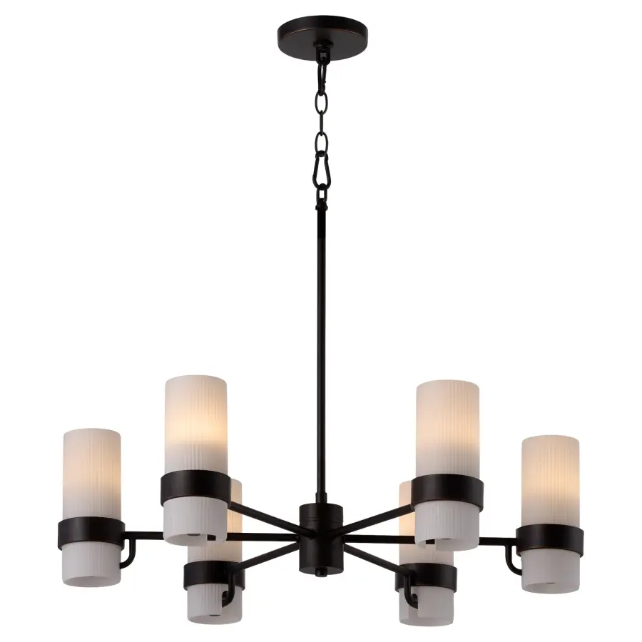Sojourn 6-Light Chandelier in Bronze - Image 2