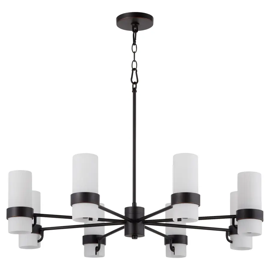 Sojourn 8-Light Chandelier in Bronze - Image 1