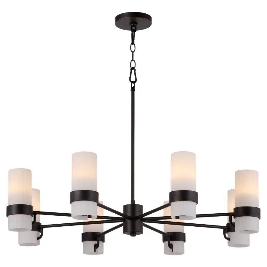 Sojourn 8-Light Chandelier in Bronze - Image 2