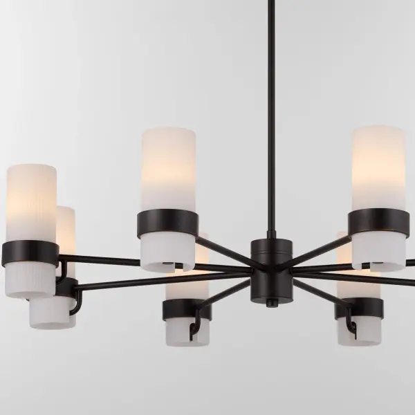 Sojourn 8-Light Chandelier in Bronze - Image 3