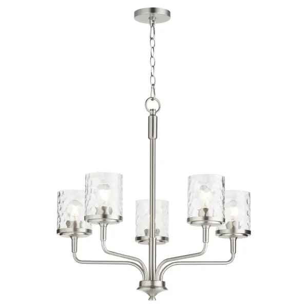 Starky 5-Light Chandelier in Satin Nickel - Image 2