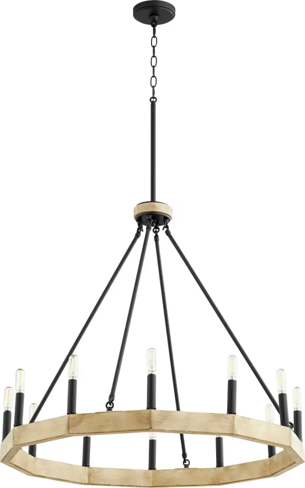 Alpine 12-Light Modern Farmhouse Chandelier