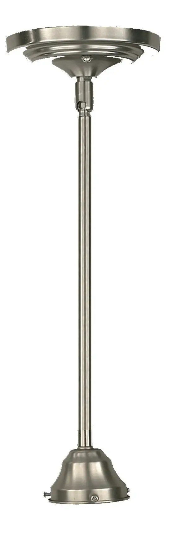 Satin Nickel Mini Pendant Stem Extension