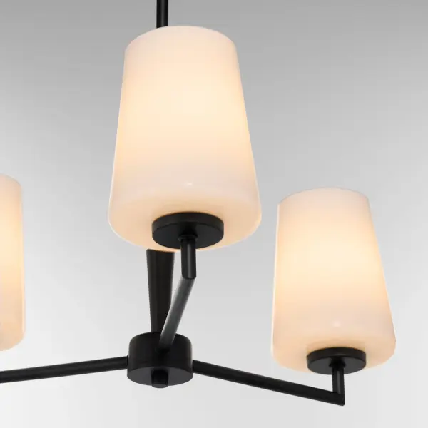 Goodwin 3-Light Chandelier with Opal Glass - Image 3