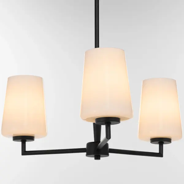 Goodwin 3-Light Chandelier with Opal Glass - Image 5