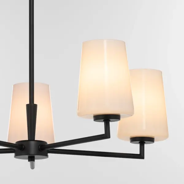 Goodwin 5-Light Chandelier with Opal Glass - Image 3