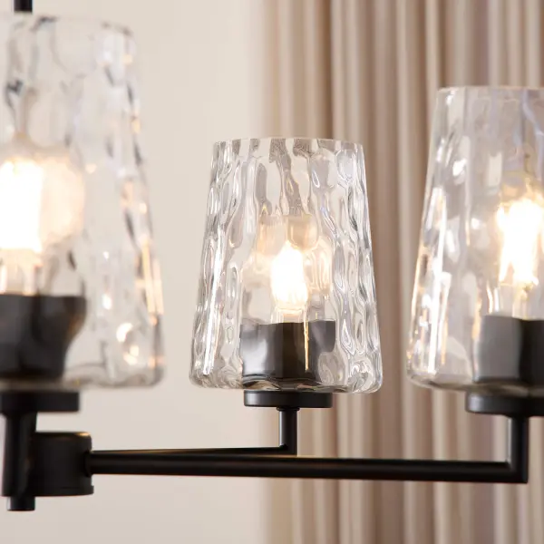 Goodwin 5-Light Chandelier in Matte Black - Image 7