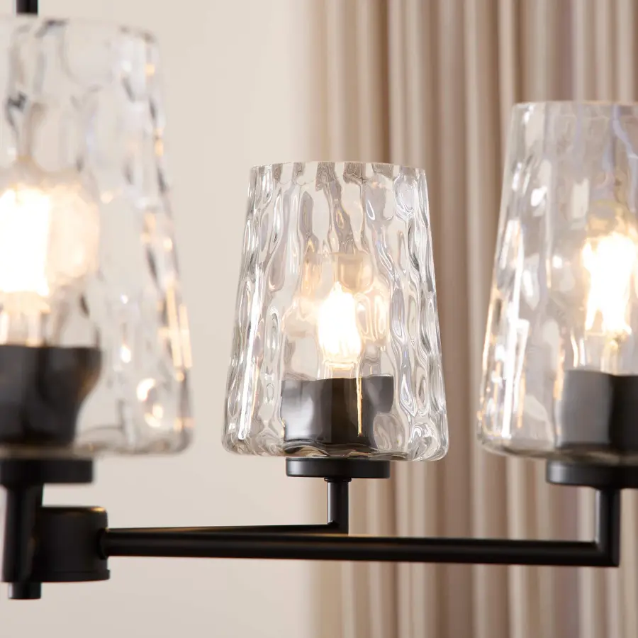 Goodwin 5-Light Chandelier in Matte Black - Image 7