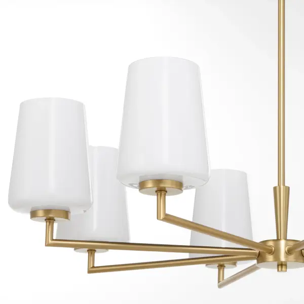 Goodwin 8-Light Chandelier with Opal Glass - Image 3