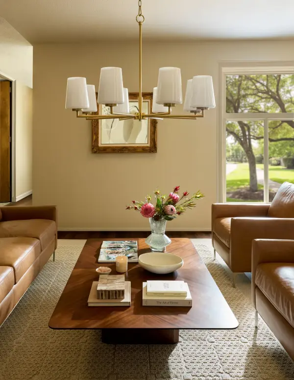 Goodwin 8-Light Chandelier with Opal Glass - Image 6