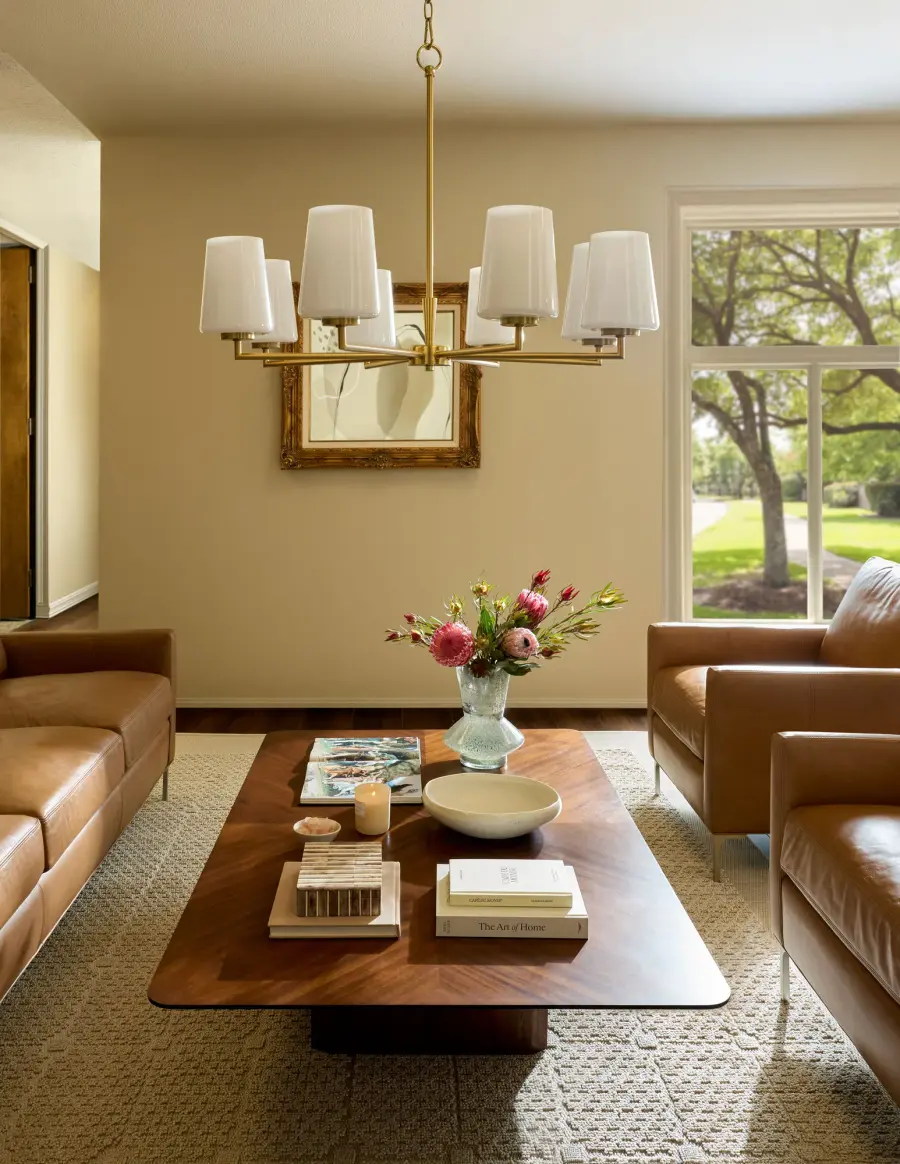 Goodwin 8-Light Chandelier with Opal Glass - Image 6