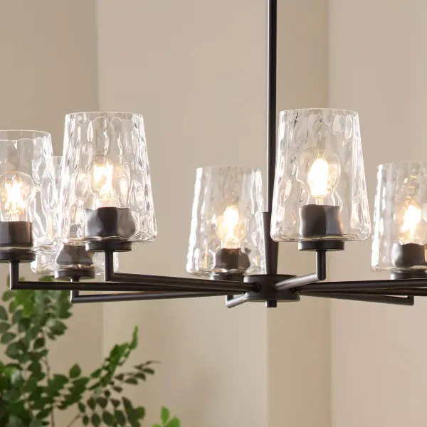 Goodwin 8-Light Chandelier in Matte Black - Image 6