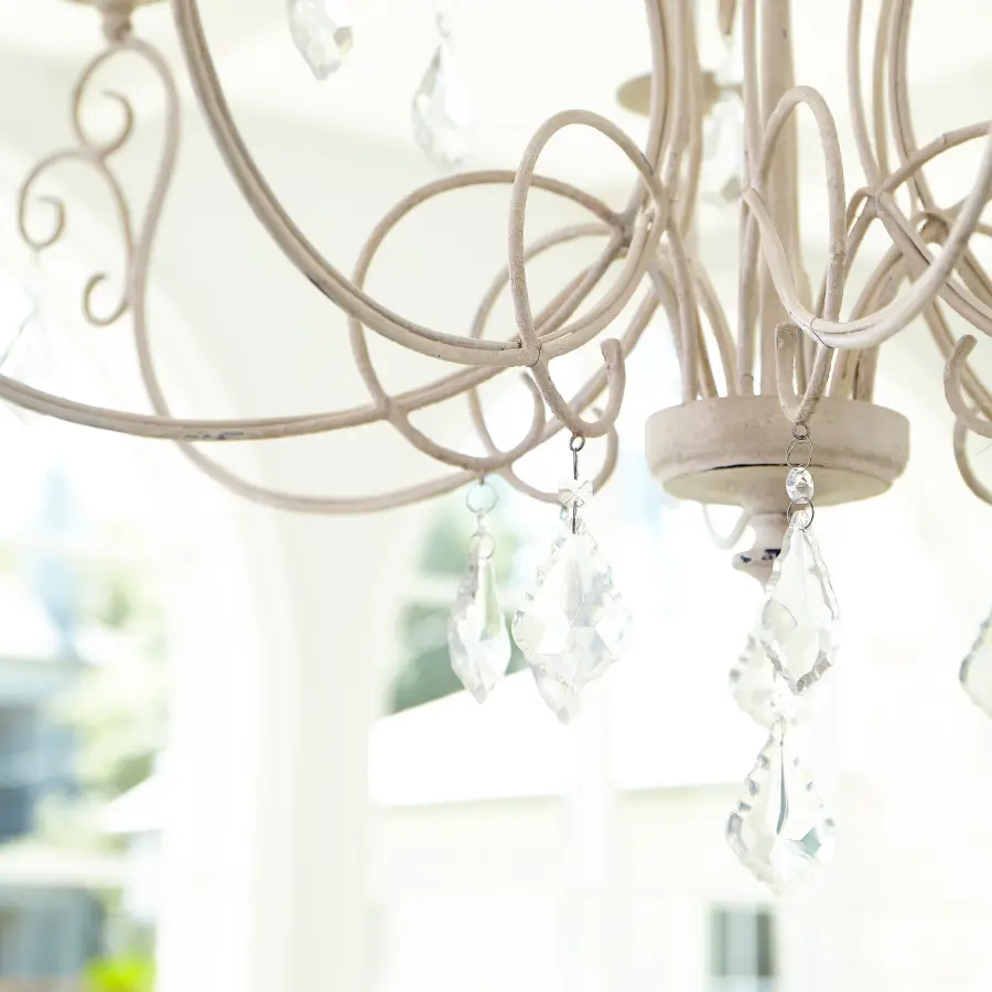 Ariel 12-Light Persian White Transitional Chandelier - Image 4