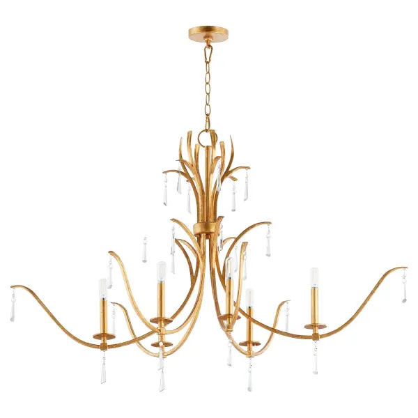 Opulent Crystal Chandelier Blends Traditional Elegance with Modern Appeal - Image 1