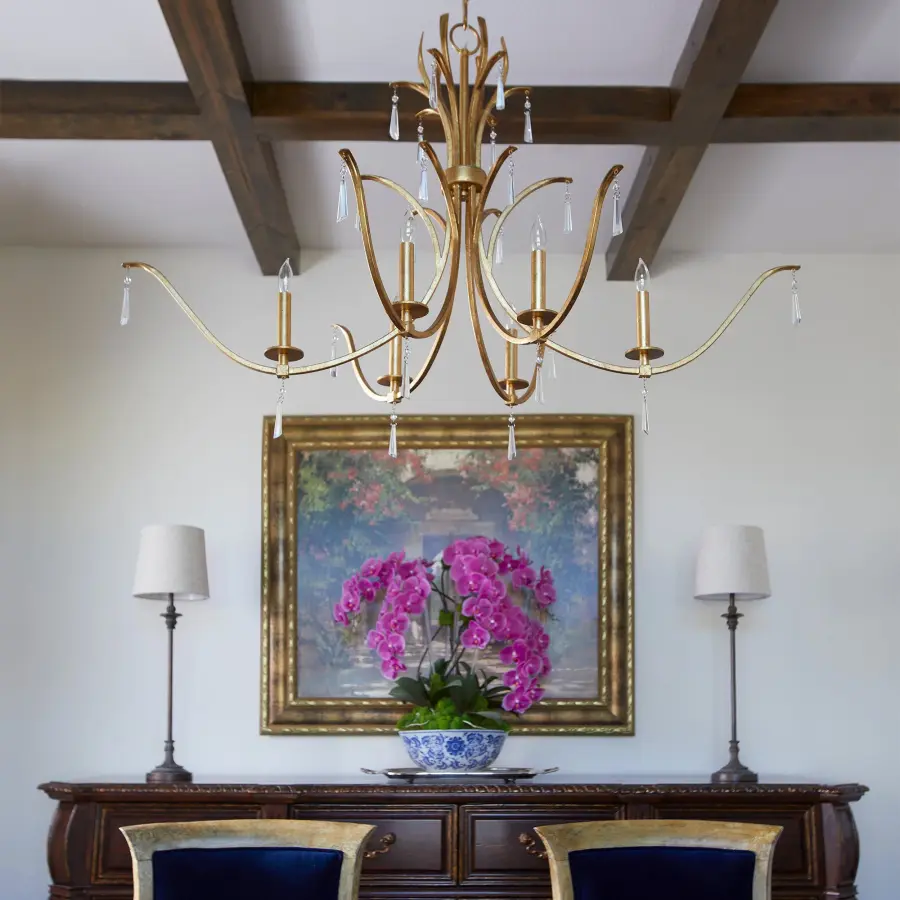 Opulent Crystal Chandelier Blends Traditional Elegance with Modern Appeal - Image 6