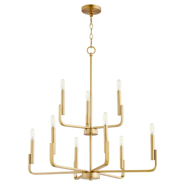 Elegant Transitional Chandelier with Timeless Candelabra Design - Image 1