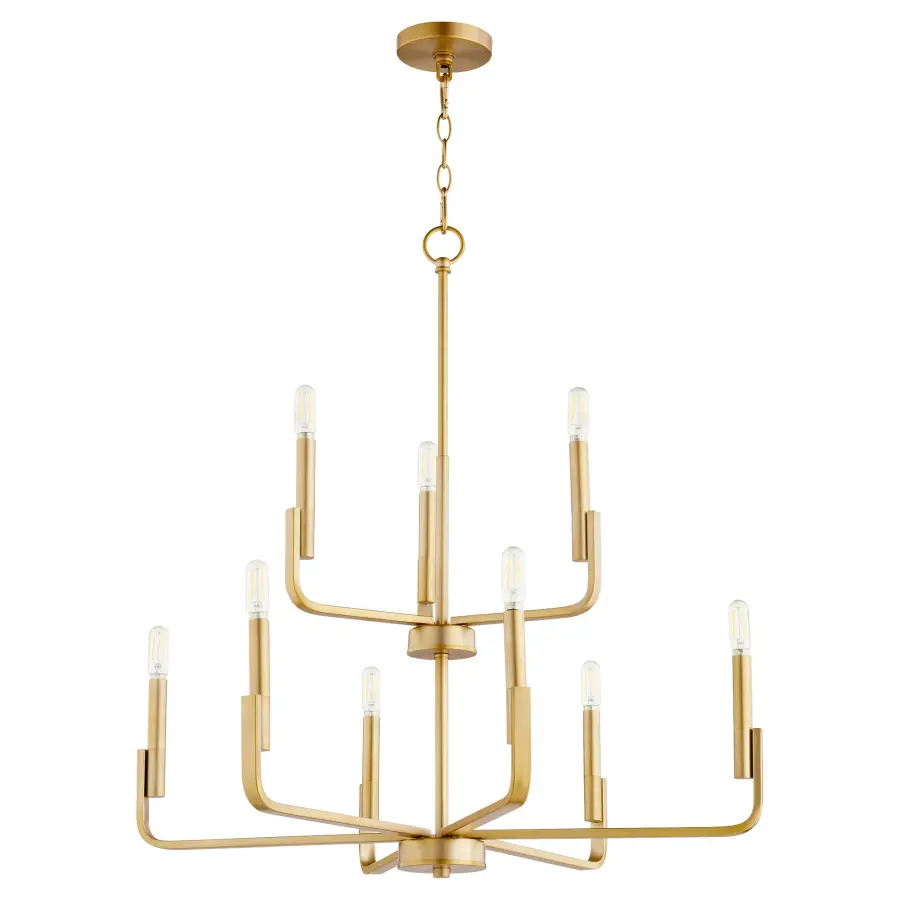 Elegant Transitional Chandelier with Timeless Candelabra Design - Image 1