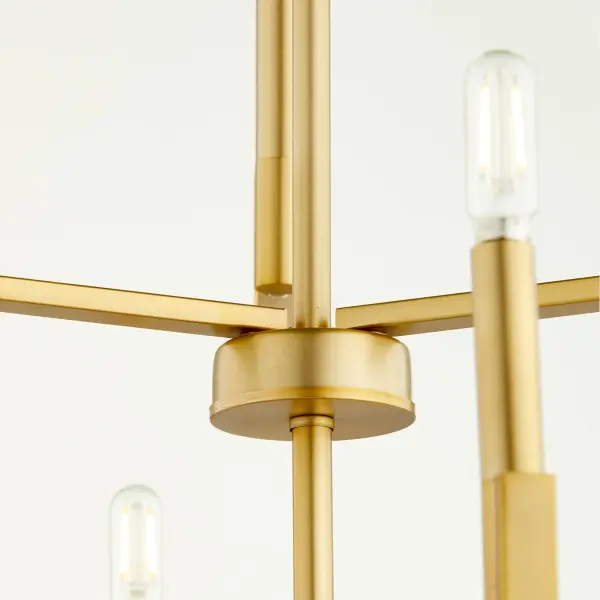 Elegant Transitional Chandelier with Timeless Candelabra Design - Image 3
