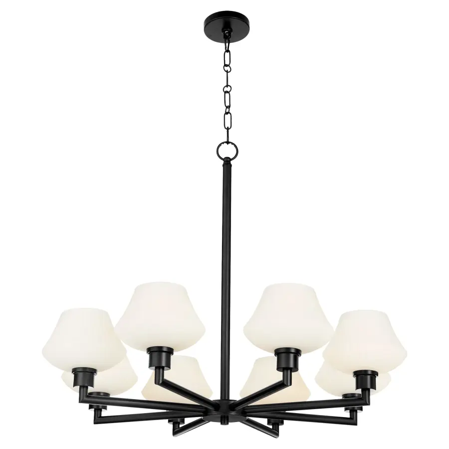 Modern Elegance Meets Industrial Edge in Versatile 8-Light Design - Image 2