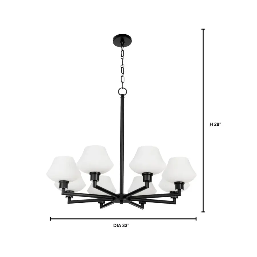 Modern Elegance Meets Industrial Edge in Versatile 8-Light Design - Image 5