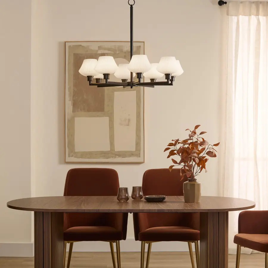 Modern Elegance Meets Industrial Edge in Versatile 8-Light Design - Image 6