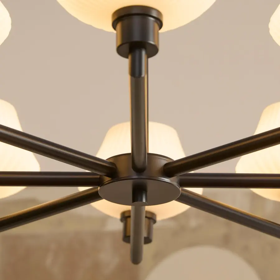 Modern Elegance Meets Industrial Edge in Versatile 8-Light Design - Image 8