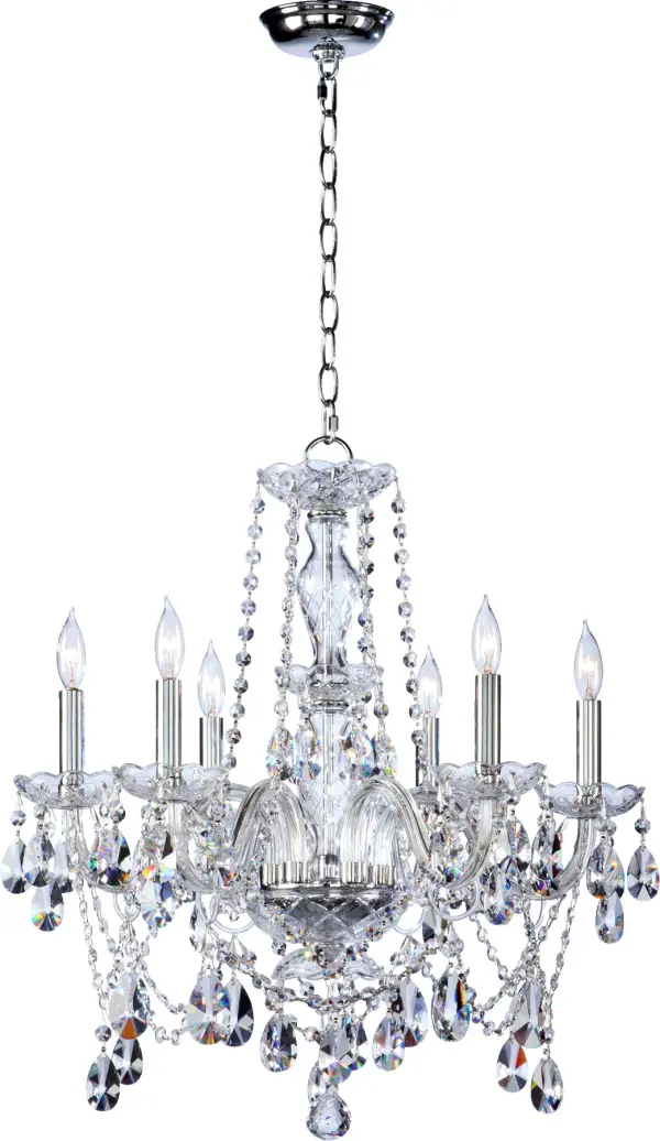 Bohemian Katerina 6-Light Crystal Chandelier