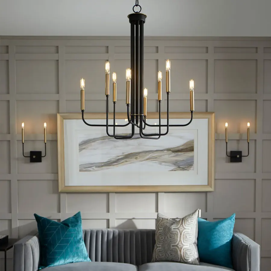 Striking Industrial Elegance with Dual-Tone Sophistication - Image 2