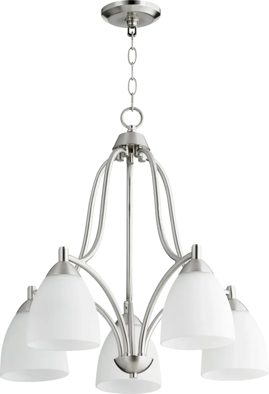 Clean-Lined Transitional Chandelier with Versatile Appeal