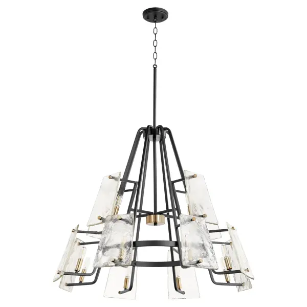 Tioga 12-Light Chandelier in Noir - Image 1
