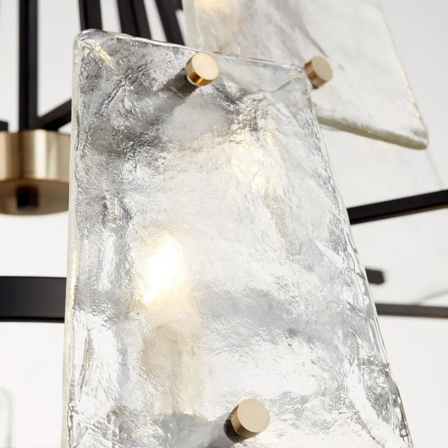 Tioga 12-Light Chandelier in Noir - Image 5