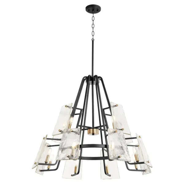Tioga 12-Light Chandelier in Noir - Image 6