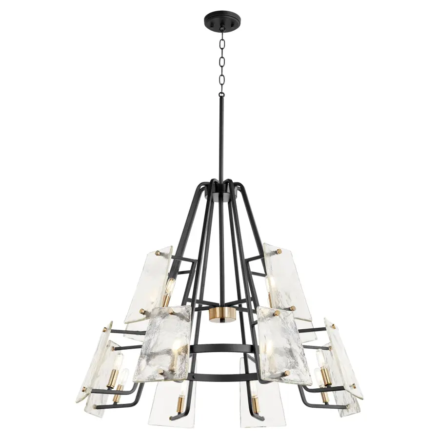 Tioga 12-Light Chandelier in Noir - Image 6