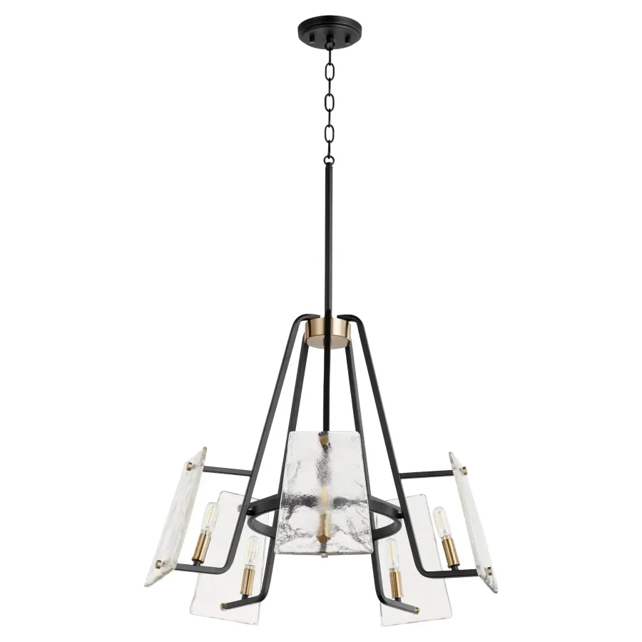 Tioga 5-Light Chandelier in Noir - Image 1
