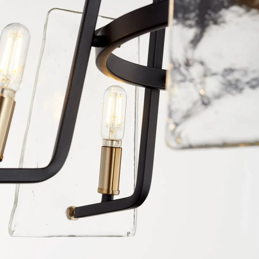 Tioga 5-Light Chandelier in Noir - Image 3