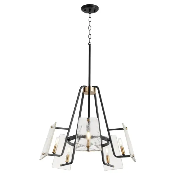 Tioga 5-Light Chandelier in Noir - Image 4