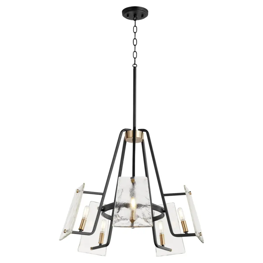 Tioga 5-Light Chandelier in Noir - Image 4