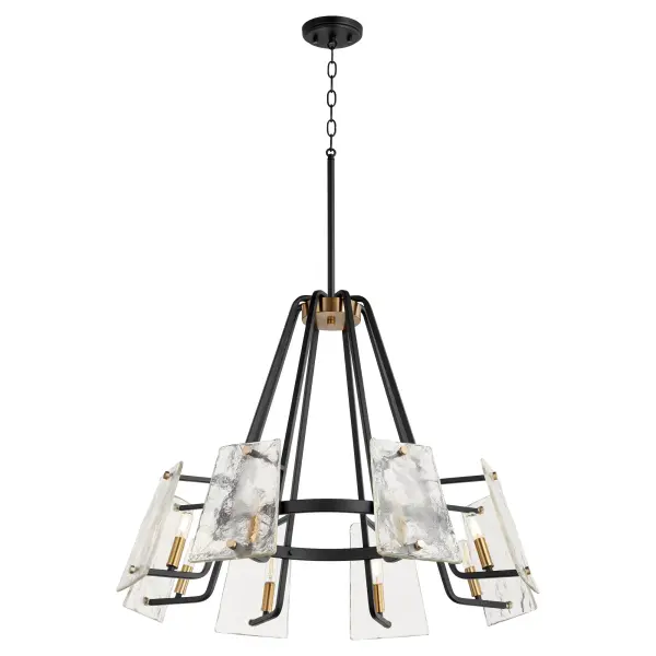 Tioga 8-Light Chandelier in Noir - Image 6