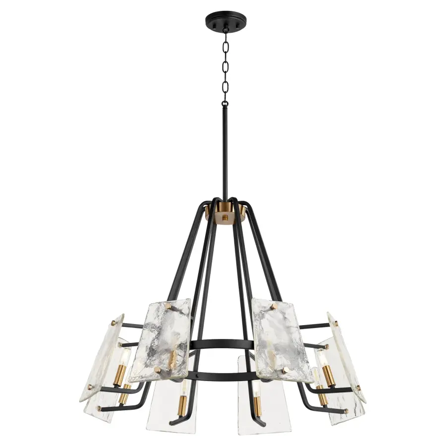 Tioga 8-Light Chandelier in Noir - Image 6