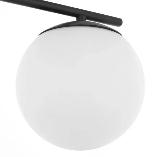 Jasper 3-Light Chandelier in Matte Black - Image 3