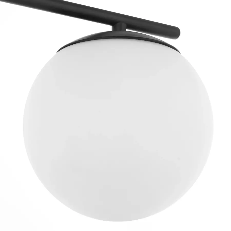 Jasper 3-Light Chandelier in Matte Black - Image 3