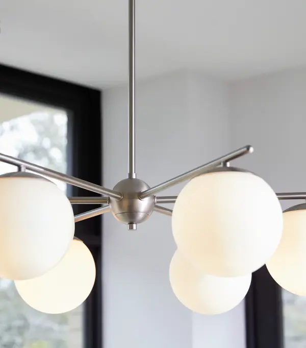 Jasper 6-Light Chandelier in Satin Nickel - Image 7