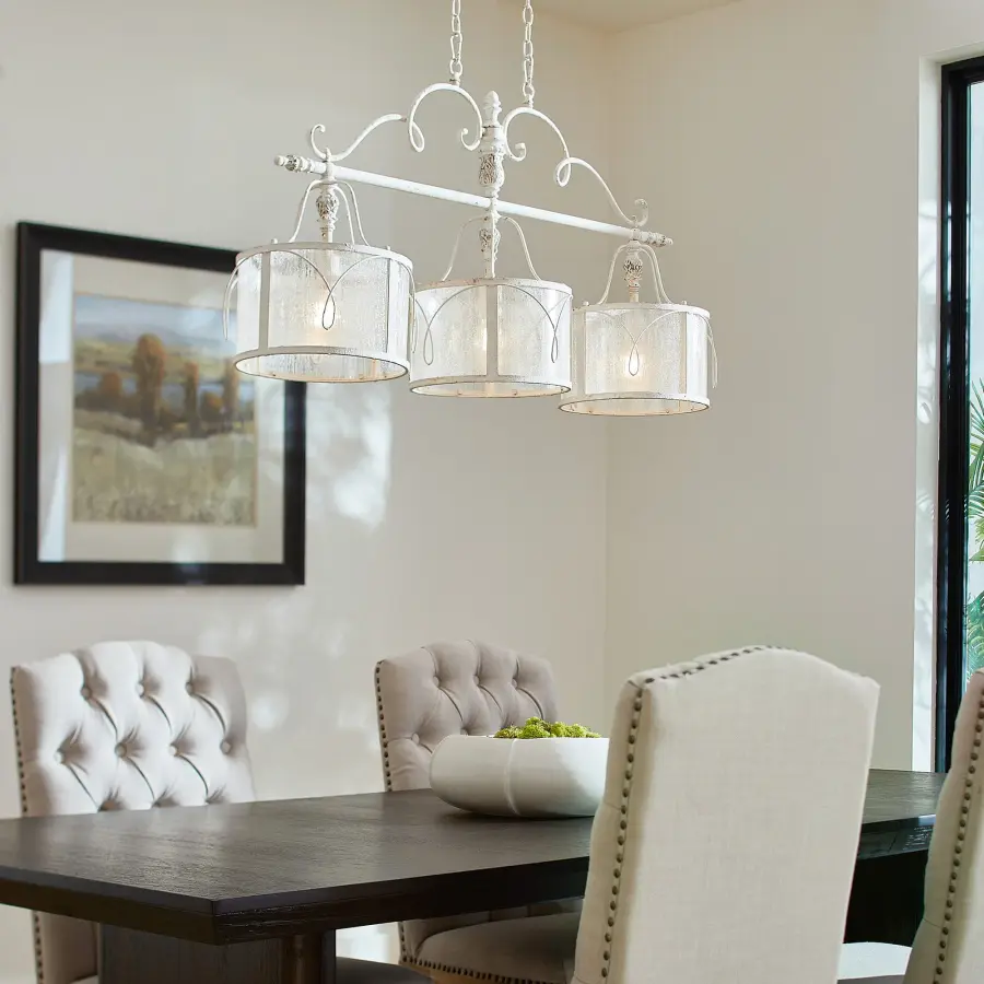 Elegant Italian-Inspired Linear Pendant with Baroque Charm - Image 4