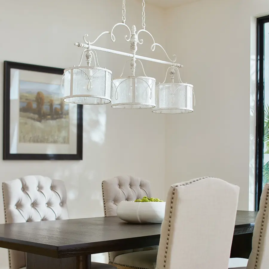 Elegant Italian-Inspired Linear Pendant with Baroque Charm - Image 5
