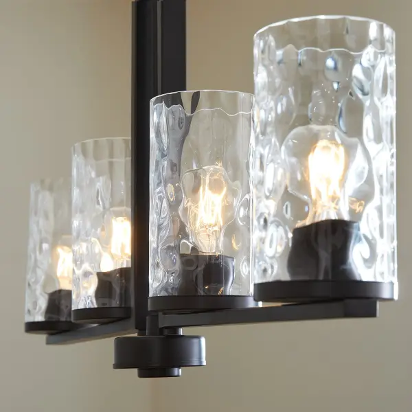 Modern Linear Design with Distinctive Hammered Glass Detail - Image 5