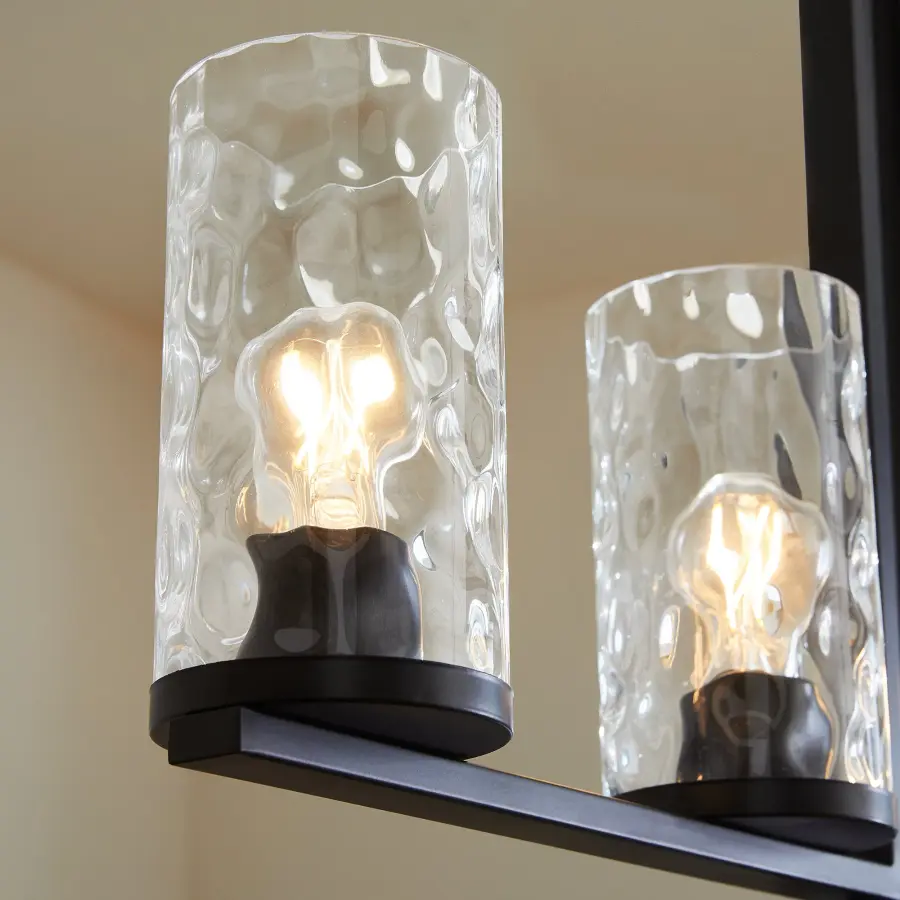 Modern Linear Design with Distinctive Hammered Glass Detail - Image 6