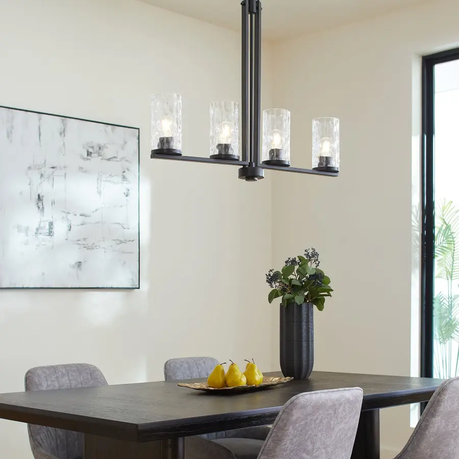 Modern Linear Design with Distinctive Hammered Glass Detail - Image 7