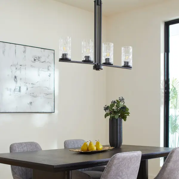 Modern Linear Design with Distinctive Hammered Glass Detail - Image 8